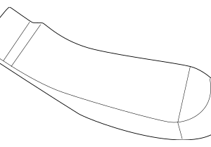 1999 - 2009 Volvo Windshield Wiper Arm Cover 9484620