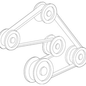 2000 - 2001 Mazda Serpentine Belt GY02-15-908-9U