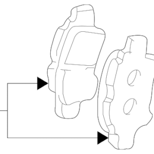 2000 - 2003 Toyota Brake Pads 04465-52031