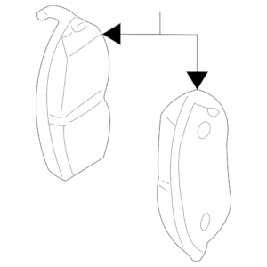 2000 - 2004 INFINITI Disc Brake Pad Set D1060EM30C