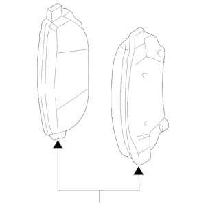 2000 - 2005 Chevrolet Brake Pads Front 18029828