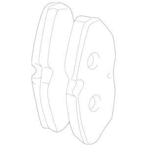 2000 - 2005 Jaguar Disc Brake Pad Set XR812436