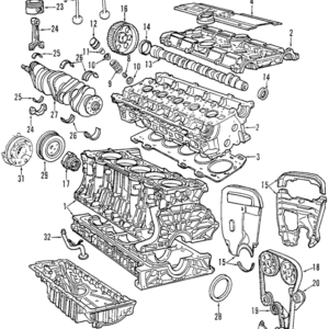 2000 - 2007 Volvo Engine Cylinder Head Gasket 9404726