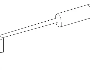 2000 - 2025 Mercedes-Benz Disc Brake Pad Wear Sensor 220-540-07-17