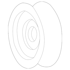2001 - 2003 Hyundai Alternator Pulley 37321-37250