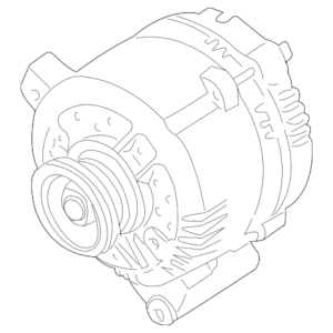 2001 - 2004 Ford Motorcraft Alternator GLV-9107-RM