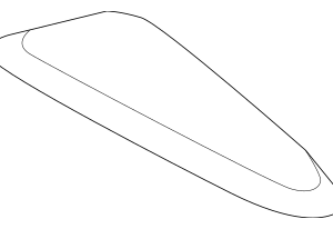 2001 - 2007 Toyota Console Mat 58815-0C020