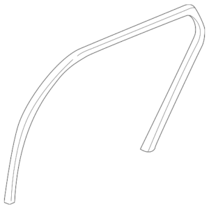 2001 - 2007 Volvo Window Channel 30779290