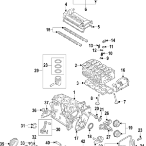 2001 - 2011 Volkswagen Engine Rocker Arm 022-109-417-E