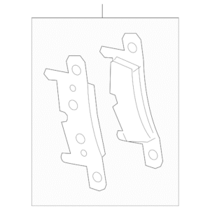 2001 - 2025 Porsche Brake Pads Rear 997-352-948-00