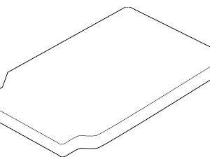 2002 - 2005 Honda Console Mat 77293-S5S-E01