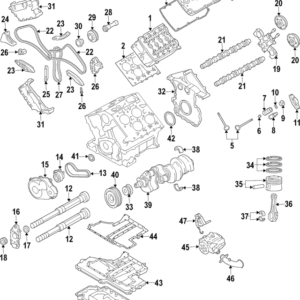 2002 - 2006 Volkswagen Engine Timing Chain Guide 07D-109-514-C