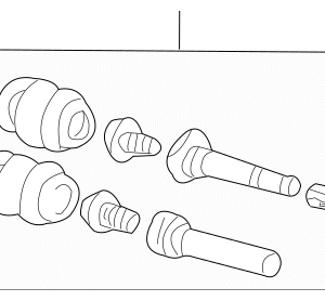 2002 - 2008 Jaguar Brake Pads Repair Kit C2S13244