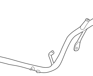 2002 - 2008 Volkswagen Engine Water Pump Outlet Pipe 022-121-050