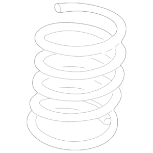 2002 - 2009 Volvo Coil Spring 30639053