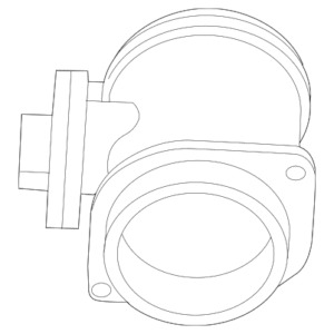 2002 - 2009 Volvo Mass Air Flow Sensor 31342363