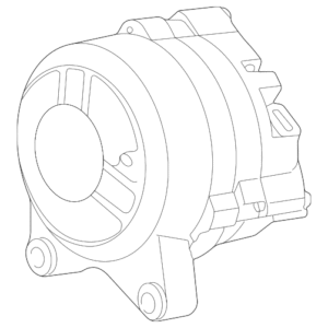 2003 - 2004 Ford Motorcraft Alternator GLV-9110-RM