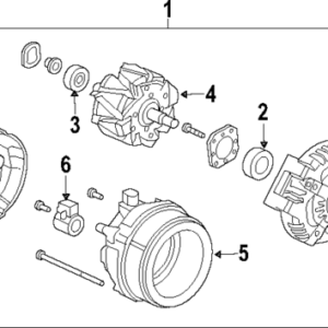 2003 - 2005 Honda Alternator Cable Cap 31135-RAA-A01