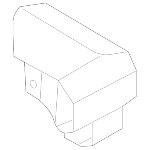 2003 - 2005 Mazda Alternator Air Duct L813-18-325