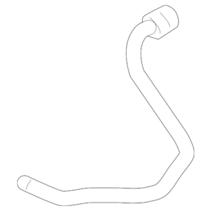 2003 - 2005 Volvo Radiator Coolant Hose 30680921