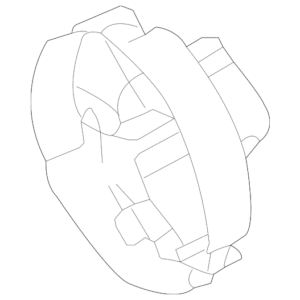 2003 - 2006 Porsche Alternator Air Duct 948-603-117-00