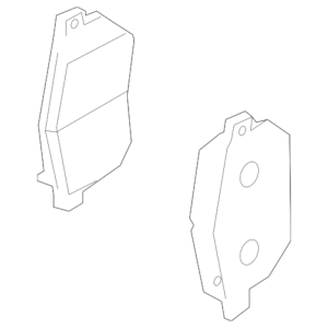 2003 - 2007 INFINITI Disc Brake Pad Set D1060CA093