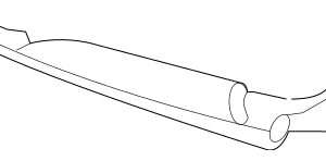 2003 - 2007 Volvo Back Glass Wiper Arm 8662751