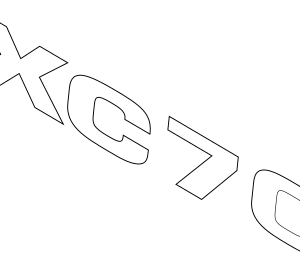 2003 - 2007 Volvo Hatch Emblem 8693020