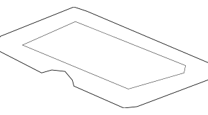 2003 - 2008 Honda Console Mat 83440-S9V-A01ZA