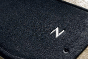 2003 - 2008 Nissan Floor Mats - Black Carpeted 999E2-ZS100BK