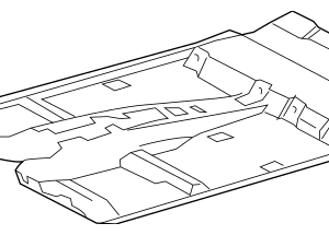 2003 - 2009 Toyota Floor Mat 58500-35031-B1