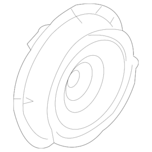 2003 - 2010 Volkswagen Speaker 1Y0-035-411-M