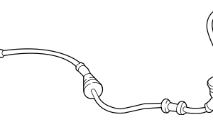 2003 - 2014 Volvo Abs Wheel Speed Sensor 30773744