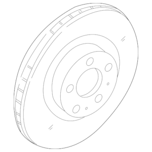 2003 - 2014 Volvo Disc Brake Rotor 31423325