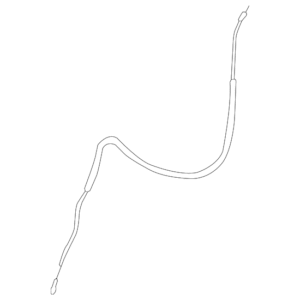 2003 - 2014 Volvo Folding Seat Release Cable 8686169