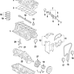 2003 - 2016 Volvo Engine Connecting Rod 31355860