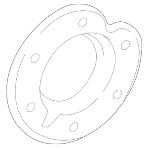 2003 - 2023 Lexus Brake Dust Shield 42441-60060