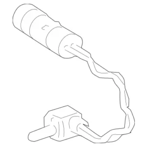 2003 - 2025 Mercedes-Benz Disc Brake Pad Wear Sensor 171-540-06-17