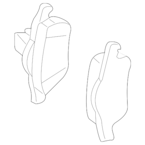 2004 - 2007 Volvo Disc Brake Pad Set 32373167