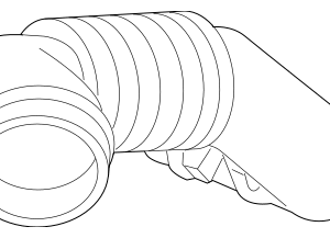 2004 - 2007 Volvo Engine Air Intake Hose 30680447