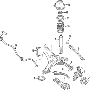 2004 - 2007 Volvo Shock Absorber 30760909