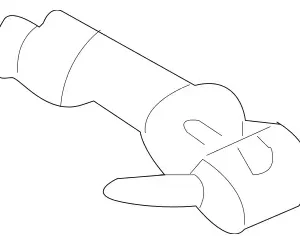 2004 - 2009 Mercedes-Benz Disc Brake Pad Wear Sensor 211-540-15-17
