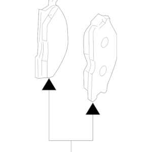 2004 - 2009 Nissan Disc Brake Pad Set D4060-8H385