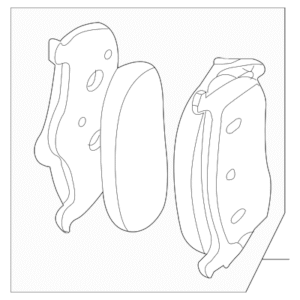2004 - 2010 INFINITI Value Advantage Pad Kit-rear DD06MZC02PNW