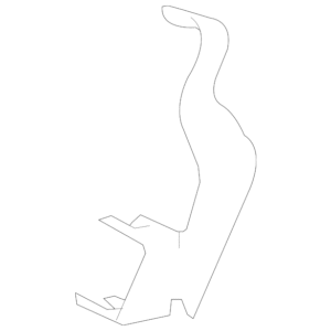 2004 - 2010 Volkswagen Abs Wheel Speed Sensor Bracket 7P6-971-004