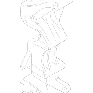 2004 - 2010 Volkswagen Alternator Bracket 022-260-087-F