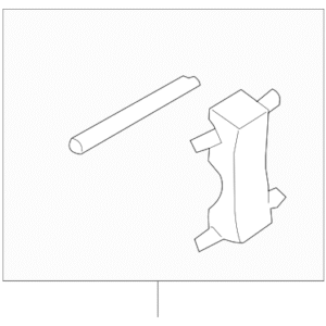 2004 - 2010 Volkswagen Brake Pads Mount Kit 7L0-698-269-A