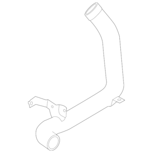 2004 - 2010 Volvo Turbocharger Intercooler Pipe 8649764