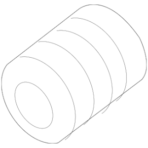 2004 - 2011 Volvo Engine Cover Spring 30713395