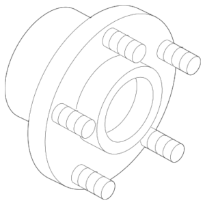 2004 - 2013 Volvo Wheel Bearing And Hub Assembly 31340604